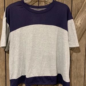 Cute blue and grey shirt